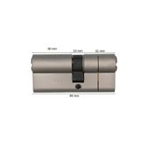 Mul-T-Lock Multlock 7x7 Tuzaklı Barel 3 Anahtarlı Kapı Kilidi 51227202