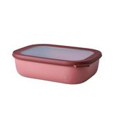 Multi Bowl Cirqula Rectangular Saklama Kabı 2000 Ml – Kırmızı