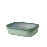 Multi Bowl Cirqula Rectangular Saklama Kabı 2000 Ml – Yeşil