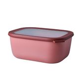Multi Bowl Cirqula Rectangular Saklama Kabı 3000 Ml – Kırmızı
