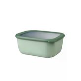 Multi Bowl Cirqula Rectangular Saklama Kabı 3000 Ml – Yeşil