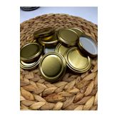 Multiamo Metal Gold Konserve Kavanoz Kapağı 63 Mm 20 Adet