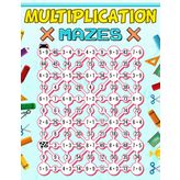 Multiplication Mazes: Multiplication Maze Puzzles For Kids And Adults | Memorize The Times Table The Fun Way!