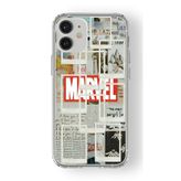 Multitronic iPhone 12 Mini Uyumlu Marvel Tasarım Baskılı Şeffaf Kılıf