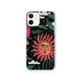 Multitronic iPhone 12 Mini Uyumlu Sun Tasarım Baskılı Şeffaf Kılıf