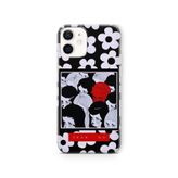 Multitronic iPhone 12 Mini Uyumlu Yeah No Tasarım Baskılı Şeffaf Kılıf