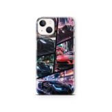 Multitronic iPhone 13 Mini Uyumlu Bugatti Chiron Tasarım Baskılı Şeffaf Kılıf