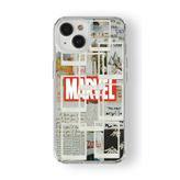 Multitronic iPhone 13 Mini Uyumlu Marvel Tasarım Baskılı Şeffaf Kılıf