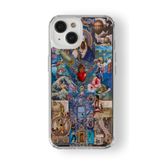 Multitronic iPhone 13 Mini Uyumlu Victory Tasarım Baskılı Şeffaf Kılıf