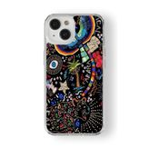 Multitronic iPhone 15 Plus Uyumlu Arara Tasarım Baskılı Şeffaf Kılıf