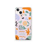 Multitronic iPhone 15 Plus Uyumlu Soyut Tasarım Baskılı Şeffaf Kılıf