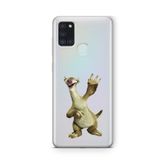 Multitronic Samsung Galaxy A21S ile Uyumlu Buz Devri Sid Tasarım Baskılı Şeffaf Kılıf