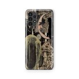 Multitronic Samsung Galaxy A32 Uyumlu Toadstool Tasarım Baskılı Şeffaf Kılıf