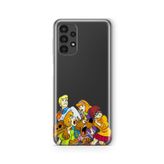 Multitronic Samsung Galaxy A33 ile Uyumlu Scooby Doo Tasarım Baskılı Şeffaf Kılıf