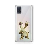 Multitronic Samsung Galaxy A51 ile Uyumlu Buz Devri Sid Tasarım Baskılı Şeffaf Kılıf