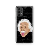 Multitronic Samsung Galaxy A73 Uyumlu Einstein Tasarım Baskılı Şeffaf Kılıf