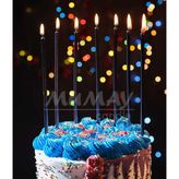 Mumay MUM UZUN SİYAH 6 LI 14 CM