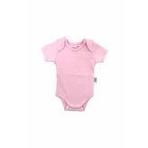Mummy's Kısa Kol Pembe Bebek Body