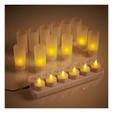Mumvemum Şarjlı Led Mum 12 Li Set