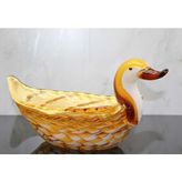 Murano Cam Ördek Kase - 15x32cm