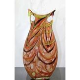 Murano Cam Tasarım Vazo - 42x21cm