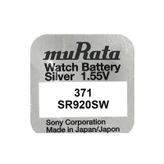 Murata 371 SR920SW 5'li Saat Pili