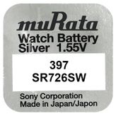 Murata 397 SR726SW 10'lu Saat Pili