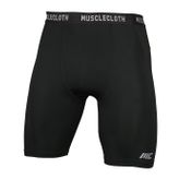 MuscleCloth Training Erkek Şort Tayt Siyah