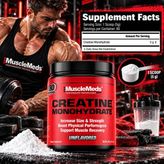 Musclemeds Creatine Monohydrate Micronized 400 gr - Aromasız