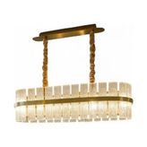 Muse Gold Modern Yemek Masasi Avizesi