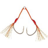 Mustad As4 Ap Ruthless Slow Flash Çiftli Assist Iğne Ts #1/0 (2 Adet)