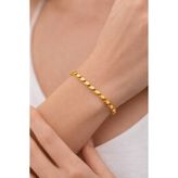 Mustafaseydin 14 Ayar Altın Pullu (Halep) Zincir Bileklik - 1.40 Gram 18 cm