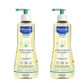 Mustela Stelatopia 2x500 ml Cleansing Oil