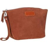 Muted Chestnut – Deri Makyaj Çantası