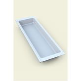 Mutfak Çekmece Içi Tek Bölmeli Kepçelik-Kaşıklık Beyaz 16CMX48CM(BOYDAN 4cm Kesilebilir)