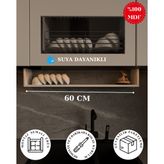 Mutfak Dolap Altı 60 cm Raf | %100 Mdf - Beyaz