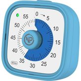 Mutfak,ders,yemek Için 60DK Analog Alarm Zamanlayıcı,pomodoro Öğrenci Motivasyon Saati (Mavi)