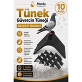 mutlu tavukçuluk Tünek Güvercin Bekar Tüneği 10 Adet Plastik Kuş Pigeon Yuva Kümes Malzemeleri Ekipman Yuvalık