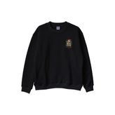 Mutlu Yılbaşı Siyah Bisiklet Yaka Sweatshirt