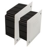 Mutlusan 10x10 cm Siyah Kare Buat