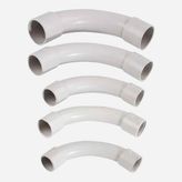 Mutlusan Pvc 16 mm Alev Yaymayan Dirsek