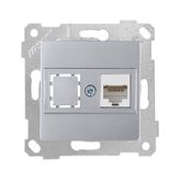 Mutlusan Rita 1xRJ45 Data Prizi İnox