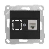 Mutlusan RİTA SİYAH DATA PRİZİ 1*RJ45 (CAT6) (MKZ)