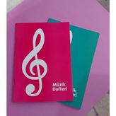 Müzik Defteri 40 Sayfa A4 2 Adet