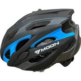 Mv-29 Kask Işıklı - Mat Siyah Carbon Mavi - L