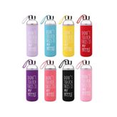 My Bottle karışık renk Cam Matara 500 Ml