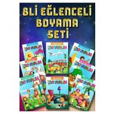 My Think Eğlenceli Boyama Kitabı Seti 8'li