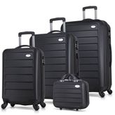 My Valice Ruby Siyah Abs 4'lü Travel Valiz Seti