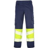Myform 2145 Lacivert-Sarı Pantolon L