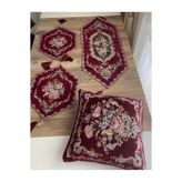 MYHOMEGOBLEN GOBLEN ŞÖNİLLİ 5Lİ SET BORDO